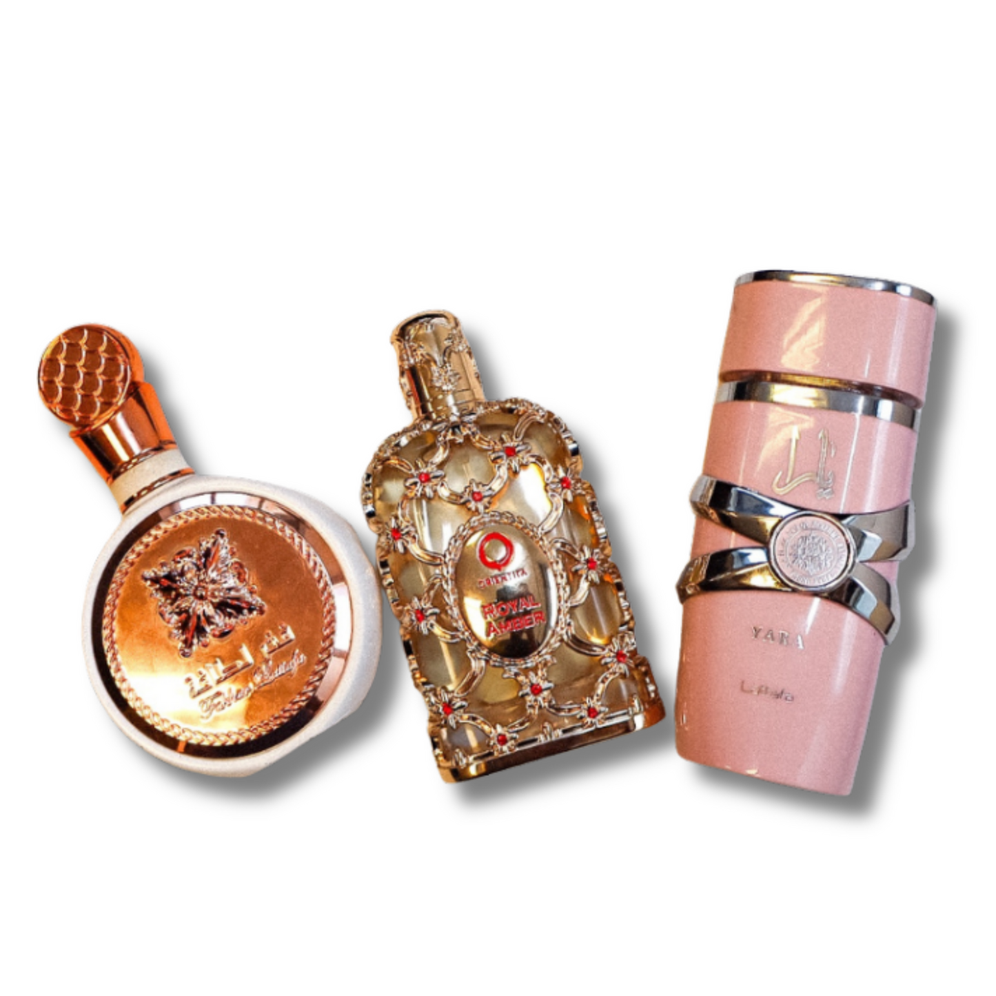 3 Parfüm Készlet | Lattafa Yara + Fakhar + Royal Amber – 1 vásárlással 3 EREDETI parfüm á 100 ml