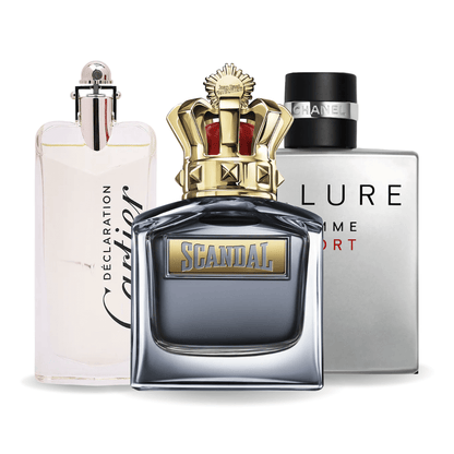 3 Parfüm Készlet | Allure Homme Sports, Jean Paul Gaultier Scandal, Cartier Declaration 100 ml