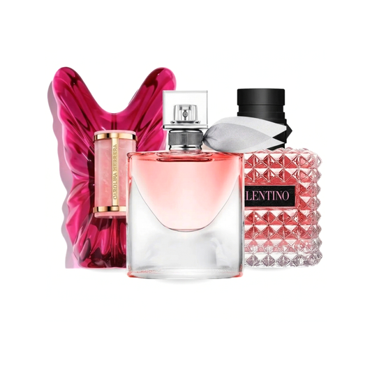 3 Parfüm Készlet | CAROLINA HERRERA La Bomba, Lancôme La vie est belle, Valentino Born In Roma Donna - 100ml