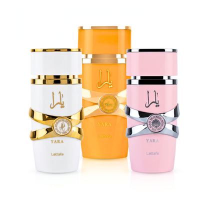 3 Parfüm Készlet | Yara (Rosa) + Yara Tous + Yara Moi 100 ml