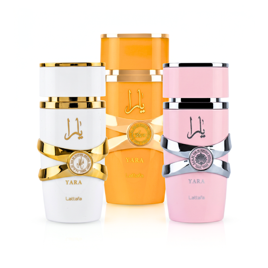 3 Parfüm Készlet | Yara (Rosa) + Yara Tous + Yara Moi 100 ml