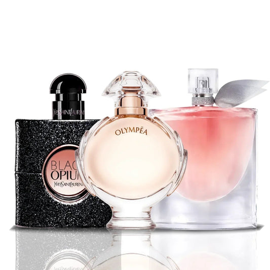 3 Parfüm Készlet | La Vie Est Belle + Olympea + Black Opium