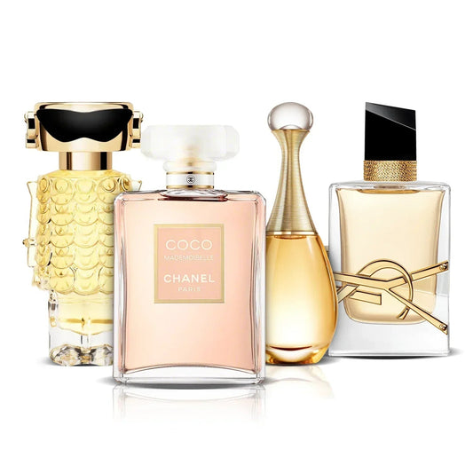 4 Parfüm Készlet | Fame, Coco Mademoiselle, J'adore és Libre (100 ml)